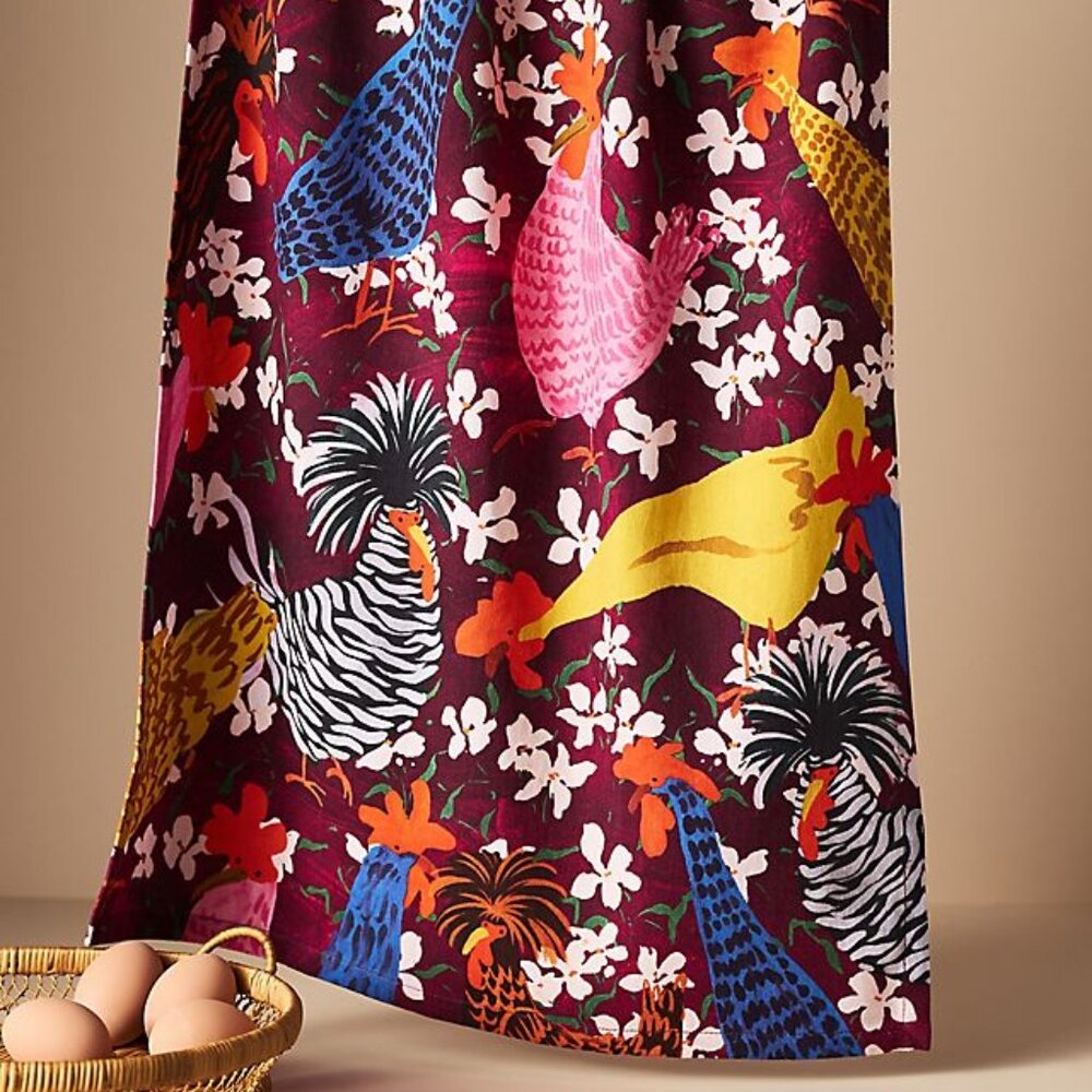 Anthropologie Chicken Towel Set  NWT